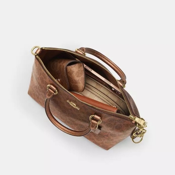 Coach  Sadie Satchel Bag . - Picture 8 of 15